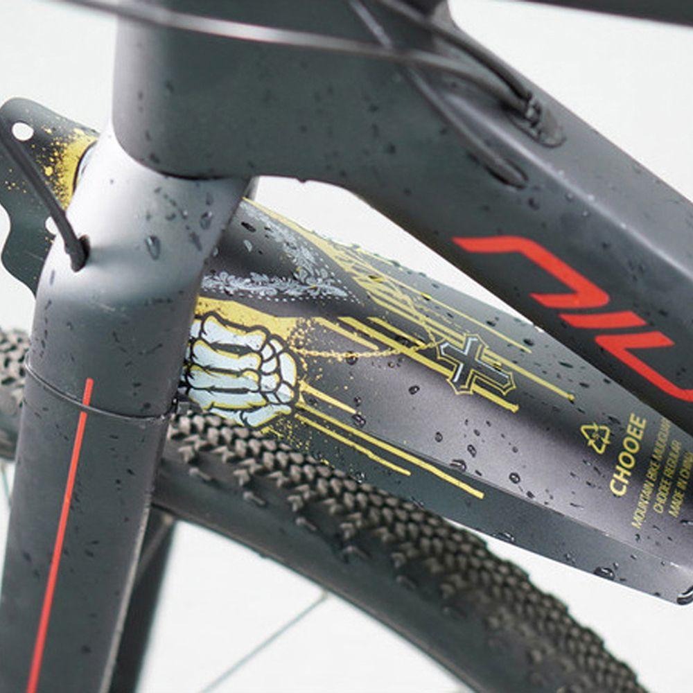 Carbon Fiber Fenders Front+Rear Universal Mudguard For MTB Mountain Road Bicycle