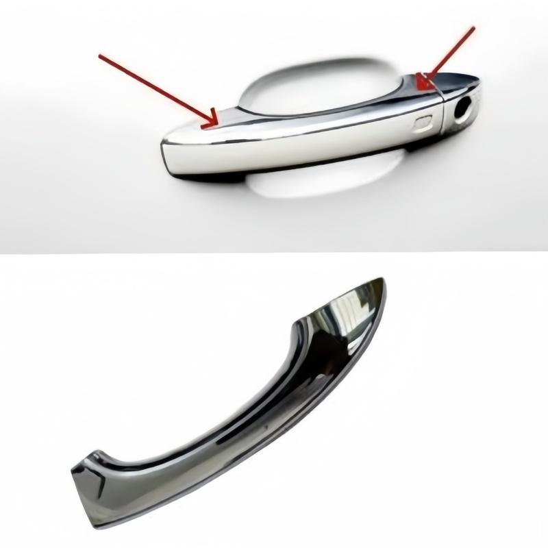 Exterior Chrome Door Handle Cover for For A6 For C7 For A7 4H0837205 4H0837206 ABS Trim Strip 2012 through 2018
