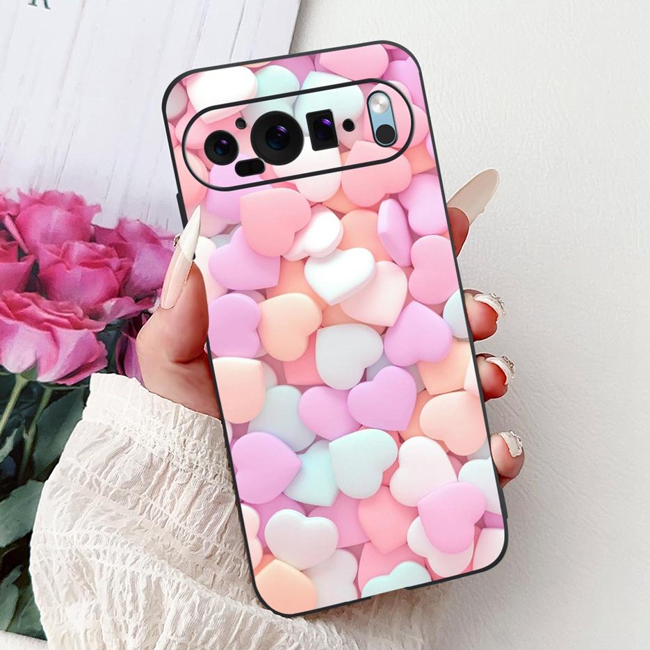 Чехол для Google Pixel 9 Pro Pixel9A Новый Модный Расписной Чехол Мягкий ТПУ Чехол для Телефона Для Google Pixel 9A Pixel9 Pro Задняя Крышка Сумки