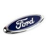 LKLB2 15x6CM Car Front Hood Trunk Badge Logo Sticker For Ford Logo Kuga Mustang Fiesta Transit Focus Escape Ranger Mondeo Car Styling