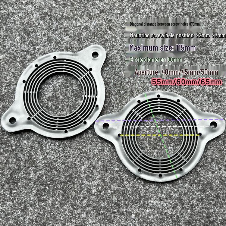 Основание кронштейна динамика на приборную панель автомобиля для аудиомодификации