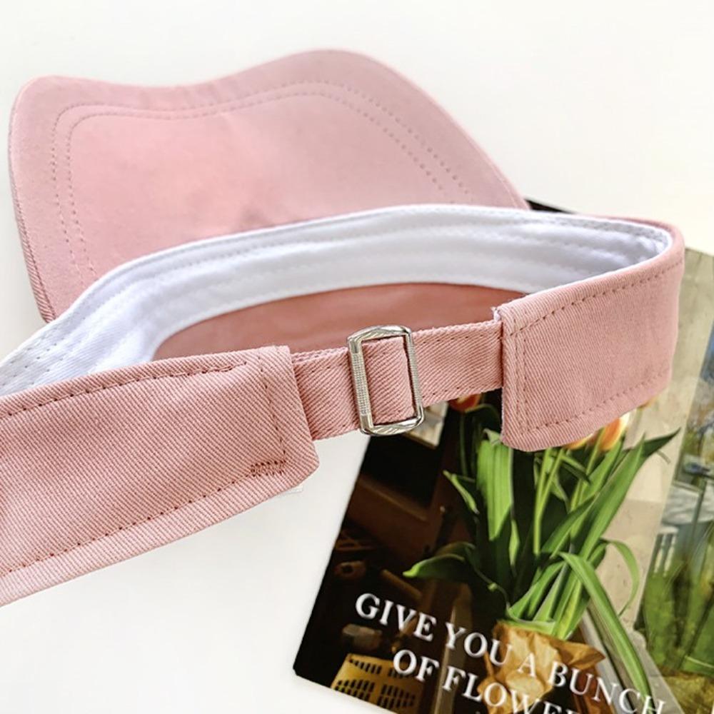 Sun Protection Baseball Cap Empty Top Empty Top Visors Portable Sun-Proof Caps Ladies
