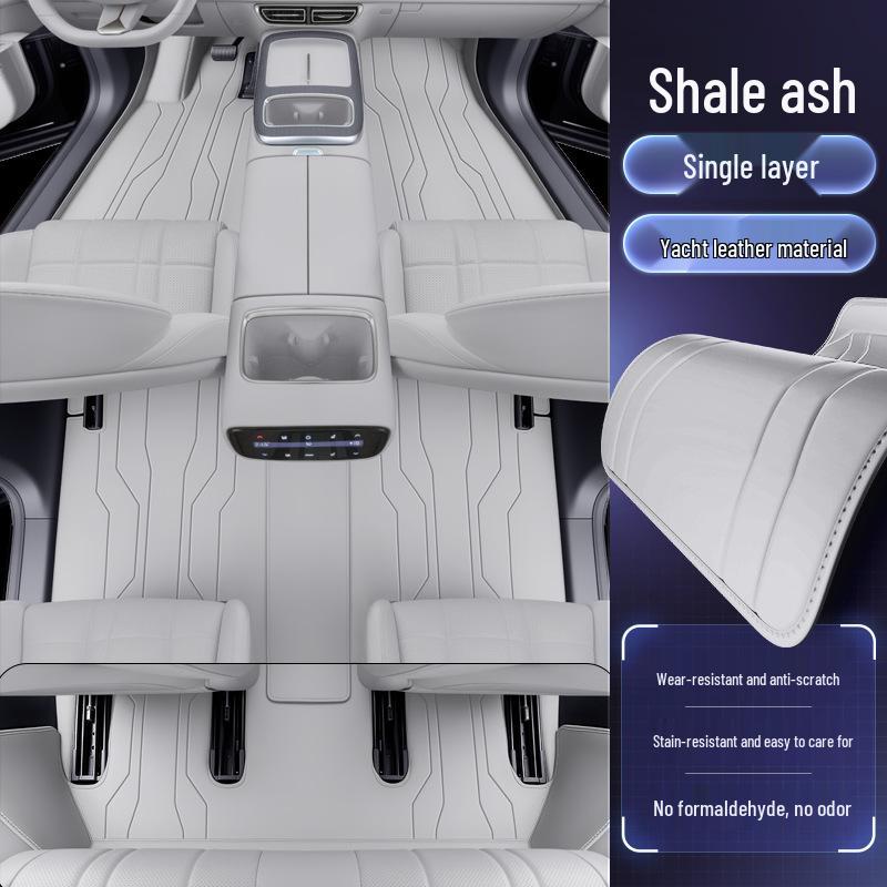 Темно-синие коврики S09 с полным покрытием и коврики в салон автомобиля - 25 стилей с аксессуарами для коврика багажника.