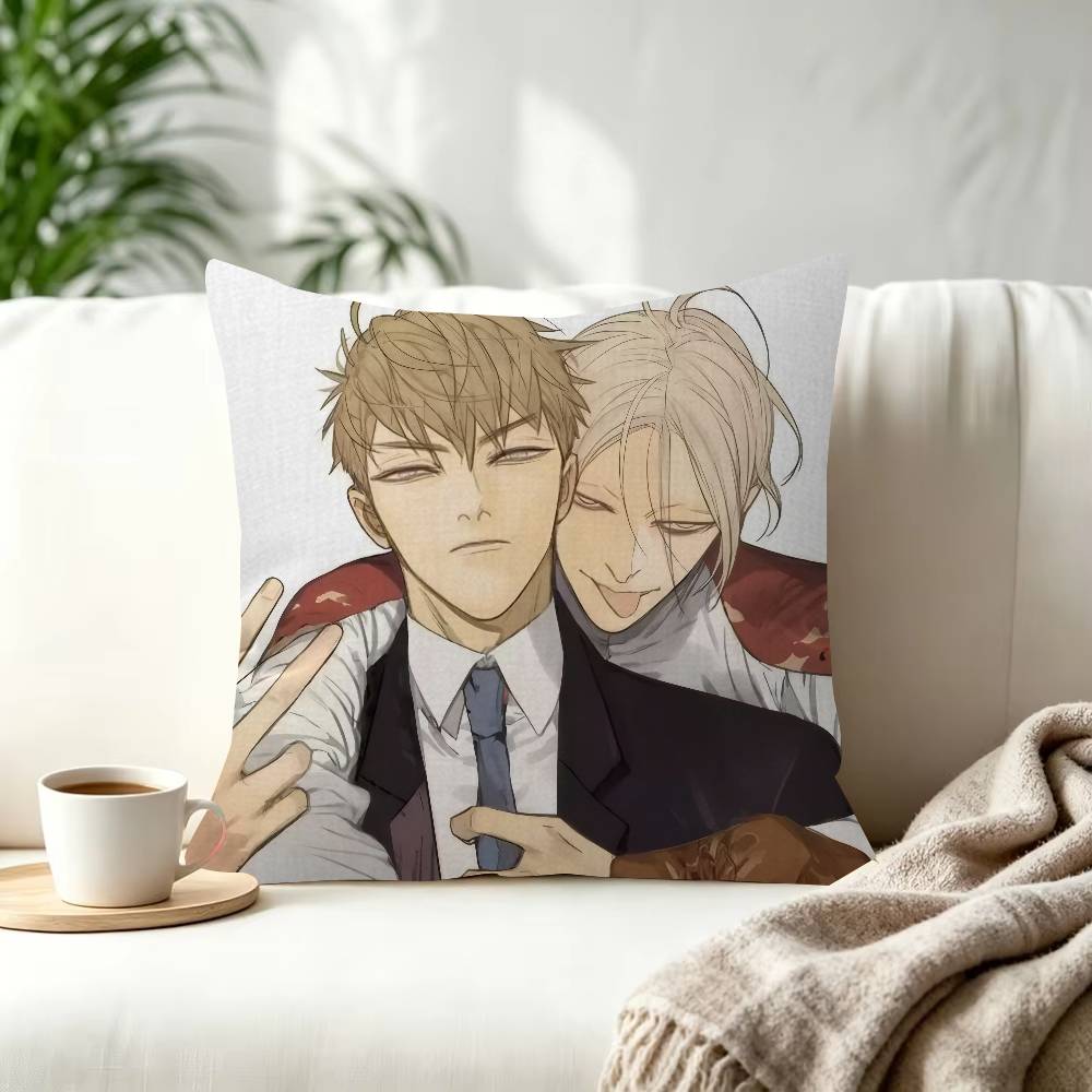 Days BL Anime Cushion Cover Pillowcase Upholstery Sofa Throw Pillow Home Decor Pillowcas