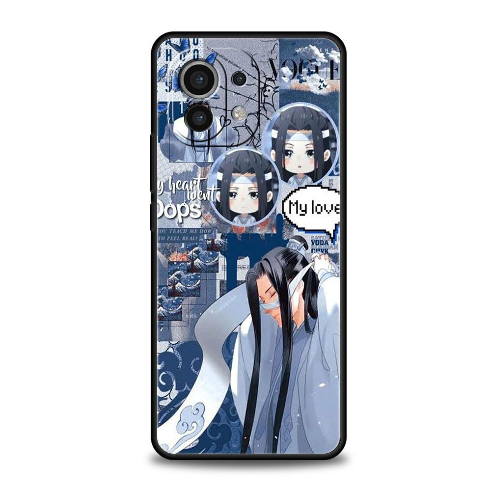 Чехол Mo Dao Zu Shi Wei Wuxian для Xiaomi Poco X4 X3 NFC F3 F4 M3 M4 Mi Note 12T 10 12 11 Ultra 11T Pro 10T Lite 9T 11i 5G Cover