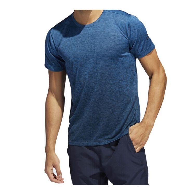 Adidas FreeLift Gradi Training Спортивная футболка с короткими рукавами Мужские топы Цвет индиго Черный DZ8496