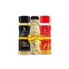 RAMSONS Deo Talc Combo | 1 Red ZX - Allrounder Deodorant Spray - 200ml | 1 Black Thunder Deodorant Spray - 200ml | 1 Exotica Perfume Talc - 100gm