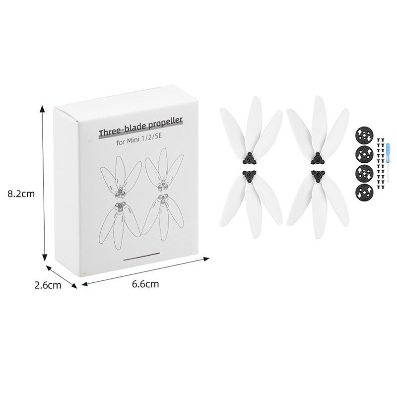 Подходит для быстросъемного пропеллера DJI MINI 4K 4726f цветной пропеллер MAVIC MINI 2 трехлопастной пропеллер аксессуары
