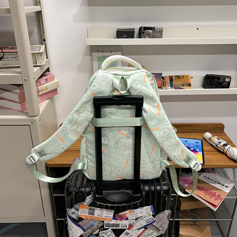 Школьная сумка женская мультяшный принт дорожный рюкзак большой емкости рюкзак для студентов