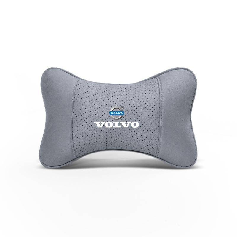 Keychain High-quality Car Headrest Memory Foam Automobile Neck Pillow Interiors Accessories For Volvo V60 V40 XC60 XC90 V50 S90
