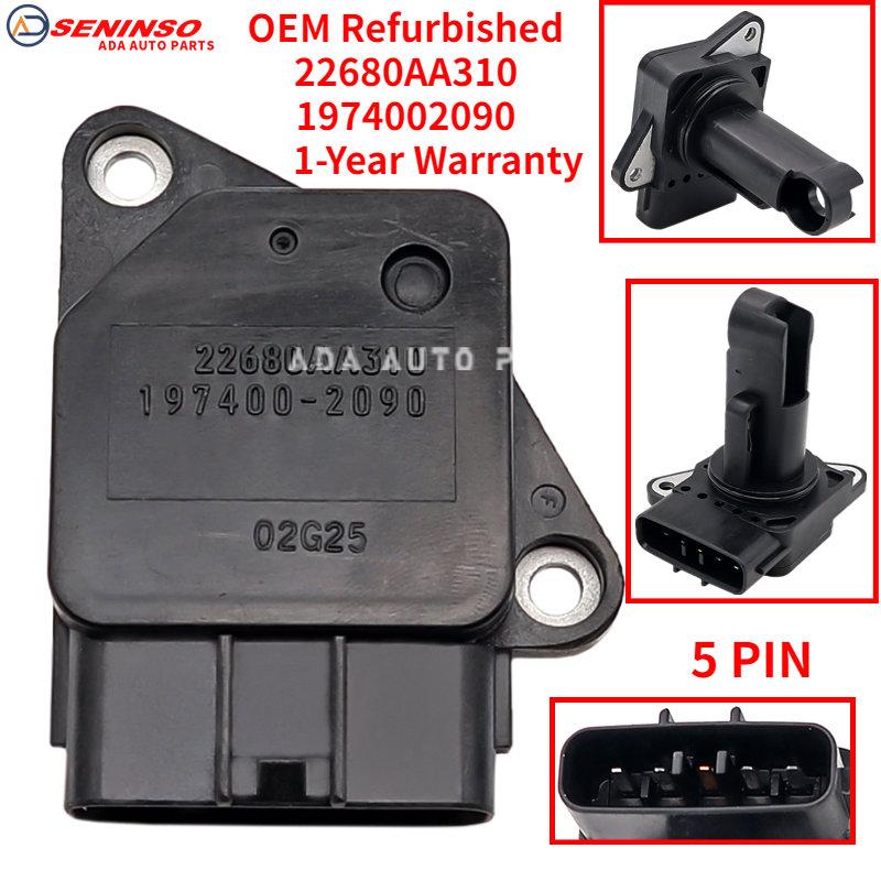 Original 22680-AA310 22680AA310 197400-2090 Mass Air Flow Sensor For Subaru Outback Legacy Forester Impreza Car Accessories
