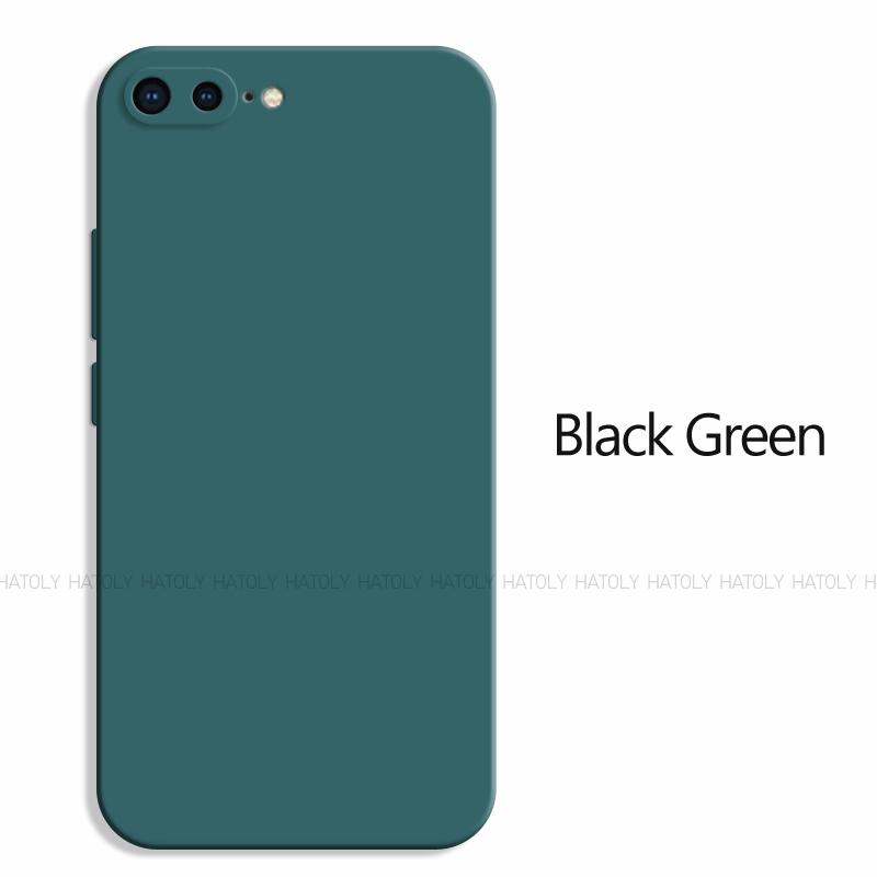 Чехол для iPhone 8 Plus для Apple iPhone 8 Plus, оригинальный противоударный чехол из жидкого силикона TPU для задней панели телефона iPhone 8 Plus