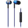 Audio Technica Audio Technica Ipod Iphone Ipad In Ear Earphones With Mic Blue Ath Ck330i Bl Blue