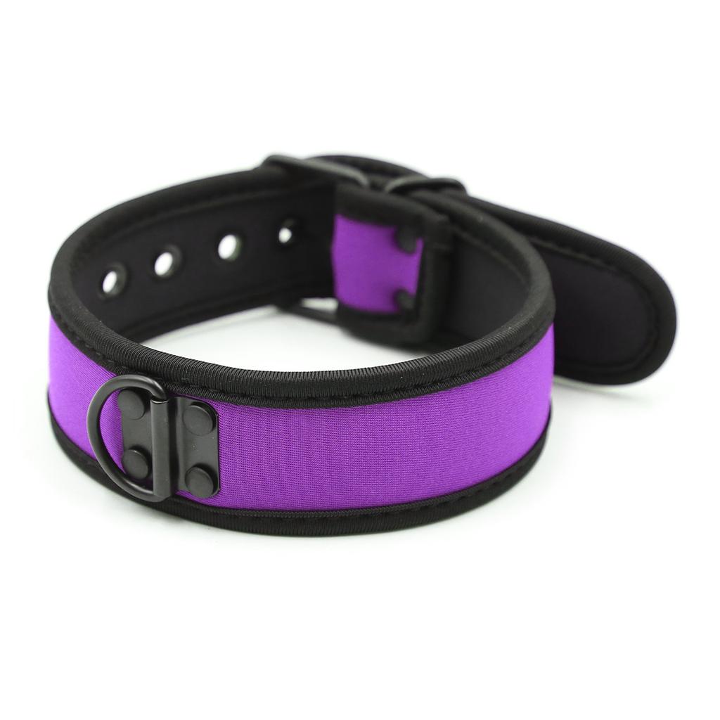 Exotic Accessories Dog Slave Bondage Neoprene Necklace Fetish Puppy Play Collar Punk Harness Sexy Flirting Products For Couples