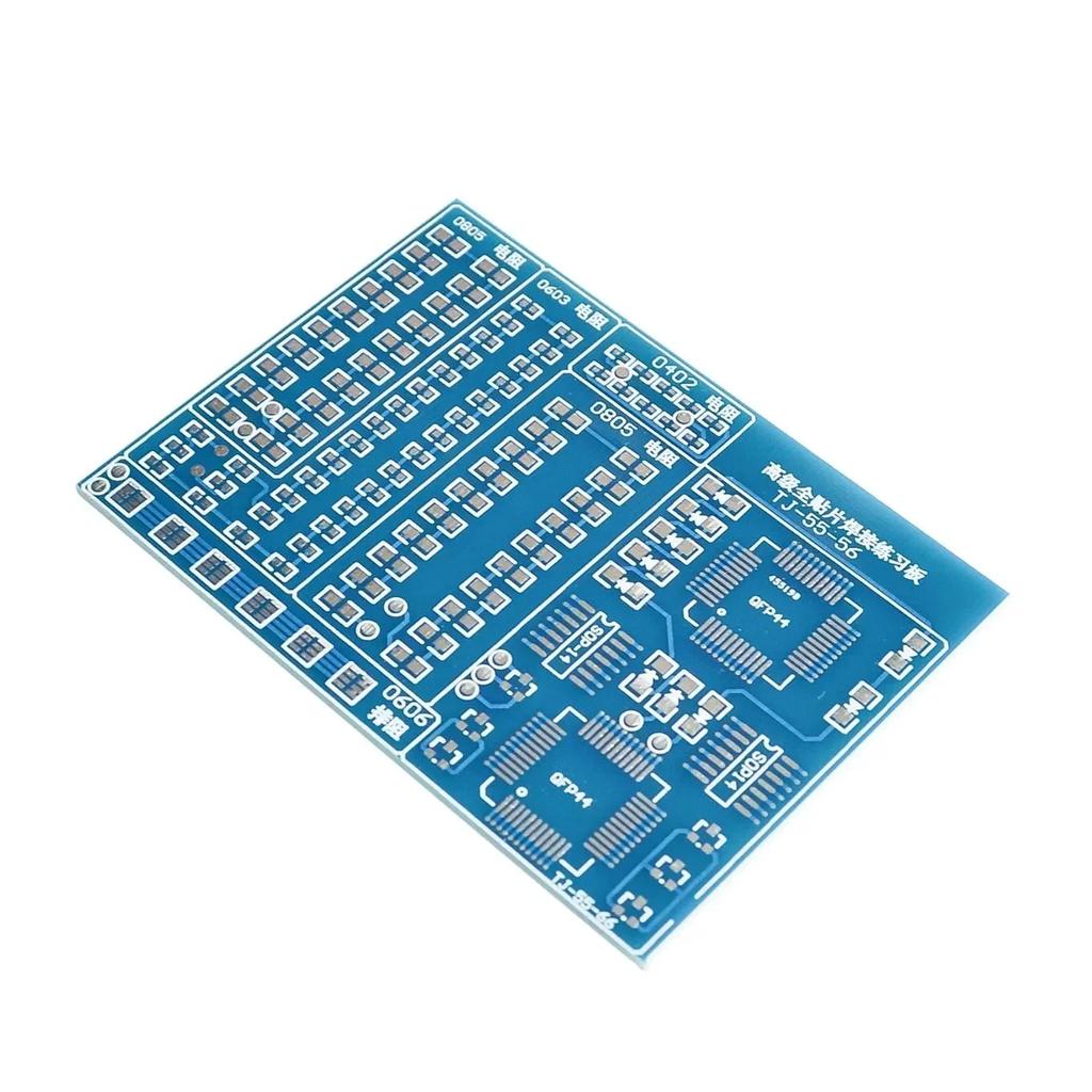 1kit SMT SMD Component Welding Practice Board Soldering DIY Kit Resitor Diode Transistor By start Learning Electronic