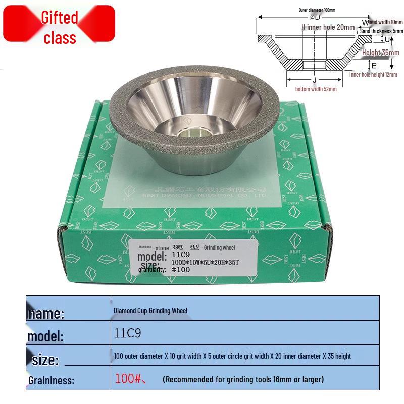 Premium Diamond Cup Grinding Wheel for Universal Tool & Tungsten Steel Alloy Grinders