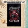 Beach TowelScorpions Custom Name Text Personalized Soft Towel for Beach Pool Indoor Home Decor Gift