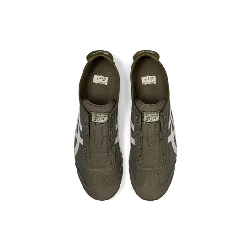 ONITSUKA TIGER Кеды Mexico 66 Slip-On Оливково-зеленые Белые 1183B603-301