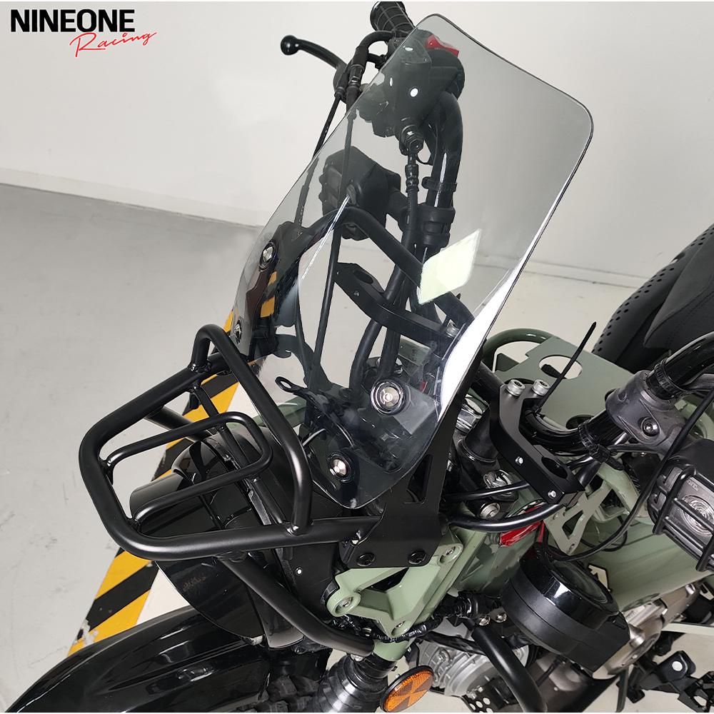 Windshield for Honda Cub CT 125 Trail 125 2023-2026 Front Rack Holder Bracket Headlight Guard Windscreen Wind Deflector CT125