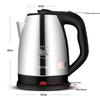 Stainless Steel Electric Kettle with Automatic Power-Off and Insulation for Home or Dorm Use