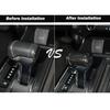 Carbon Fiber Gear Shift Head Knob Cover Trim Accessories For Ford F150 -