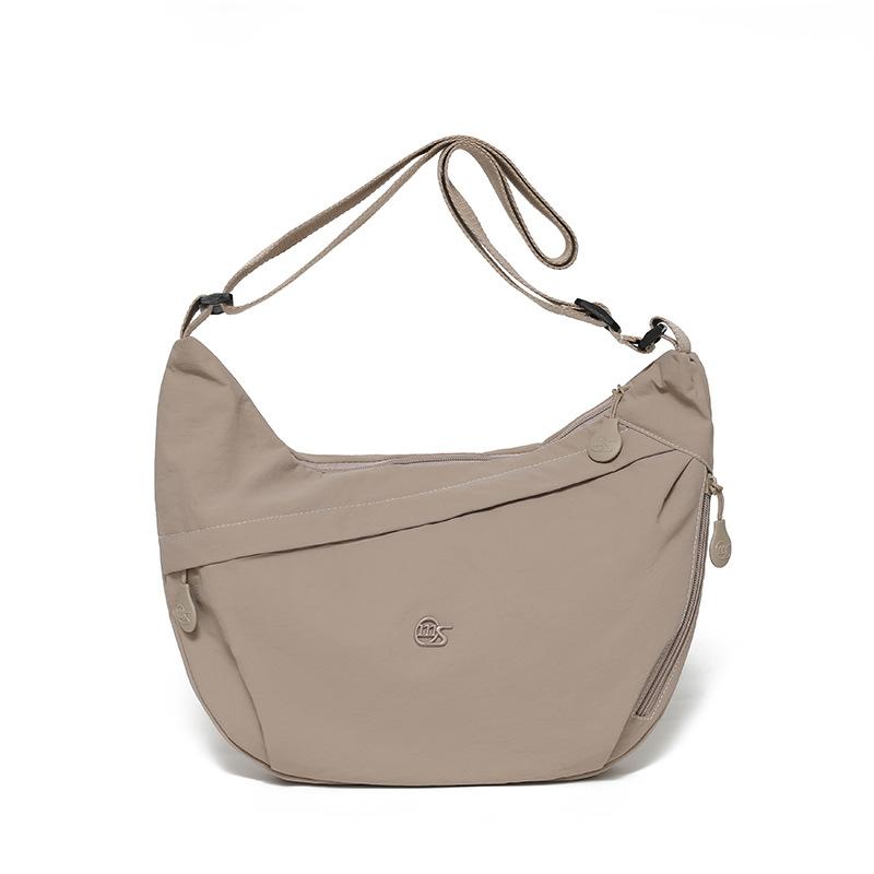 Однотонная сумка кроссбоди Женская большая вместительная Оксфордская сумка через плечо для поездок