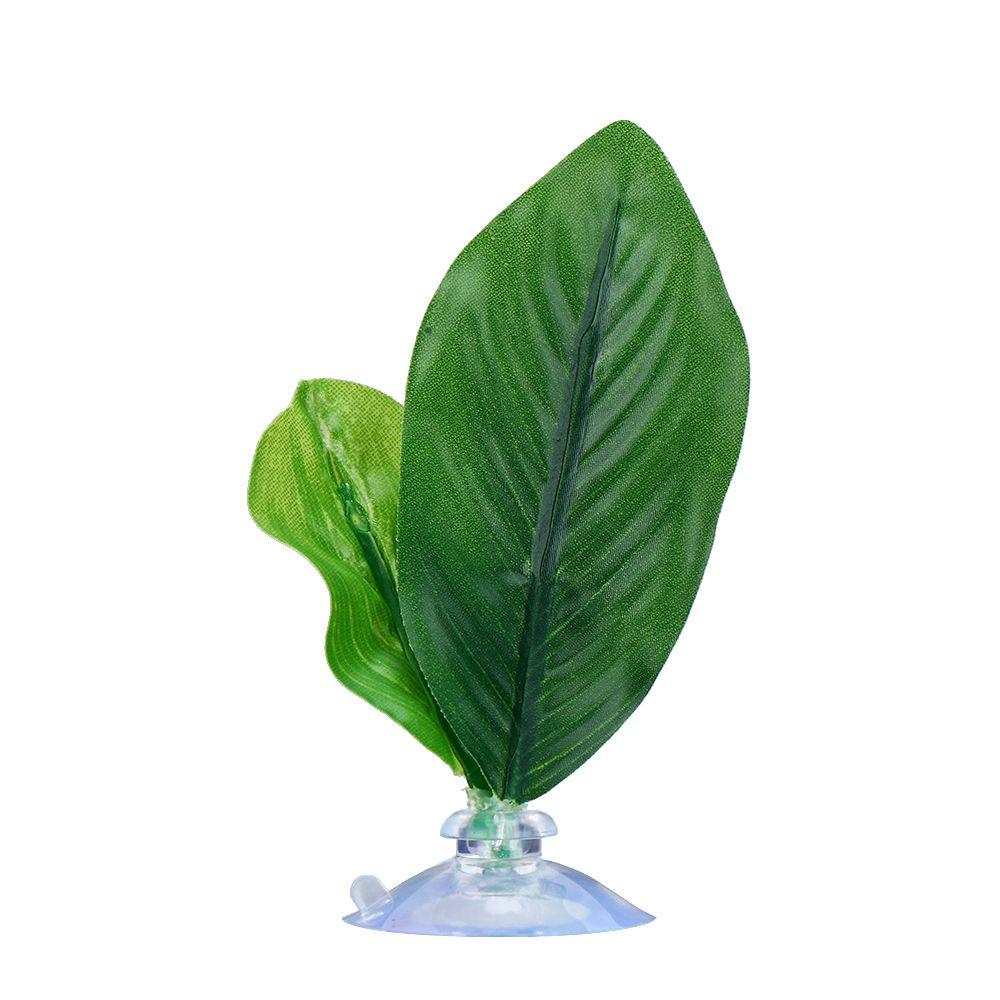 Hammock Resting Oviposition Leaves Simulation Fish Tank Plants Betta Leaf Aquatic Plants