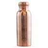 Pure Copper Water Bottle with Floral Vines Embossed Design, Drinkware, Storage Purpose, Volume-750 ML, Pack of 1