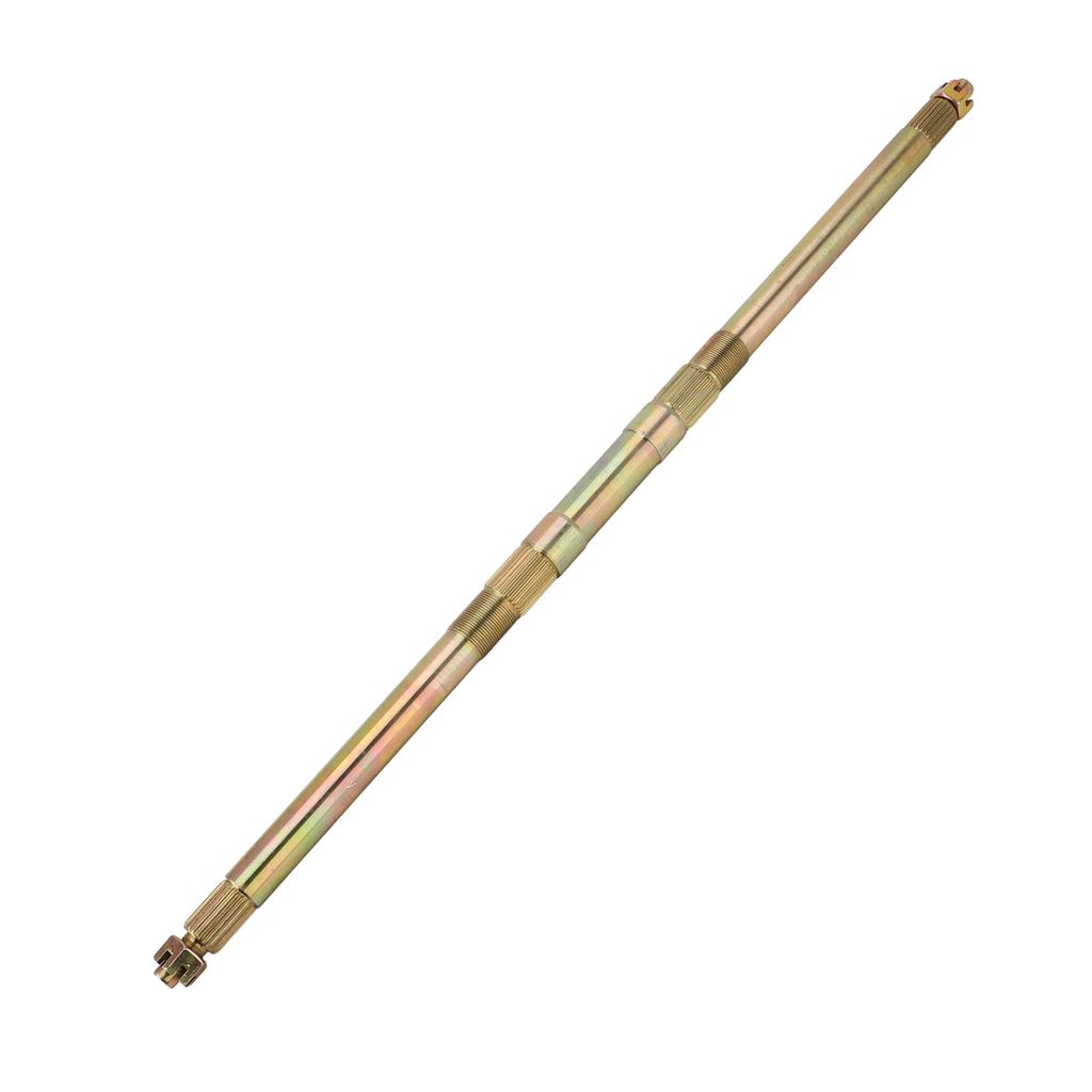 740mm Go Kart Rear Live Axle Steel Alloy Galvanized 23T 28T Rear Axle for Quad ATV Off Road Vehicles Drift Trike