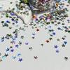 3D пятиконечные звезды блестки глиттер украшения для нейл-арта - Стиль легкой роскоши