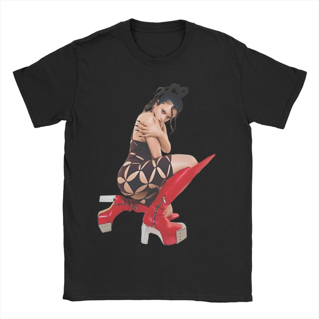 ROSALIA LUX Tour Album TShirt for Unisex WoUnisex Cool Pure Cotton Tee Shirt O Neck Short Sleeve T Shirt Plus Size Clothes