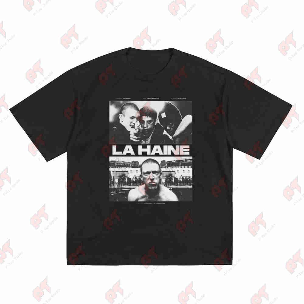 La Haine French Cult Cinema Short Sleeve Tee 100% Cotton T-Shirt