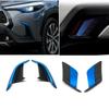For Toyota Corolla Cross -2024 ABS chrome front Rear bumper Fog Light Lamp cover Foglight Decoration Cover Accessories