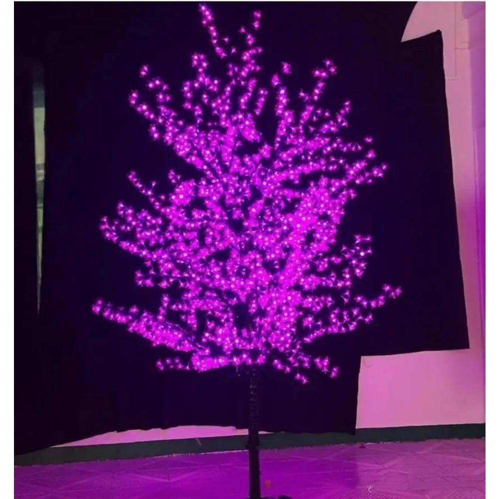 2M LED Artificial Cherry Blossom Tree Light Christmas Light 480pcs LED Bulbs 110 220VAC Rainproof fairy garden Christmas decor