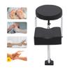 Кресло для педикюра и маникюра, Портативный стул для педикюра и спа-салона, Регулируемый по высоте и длине стул для педикюра с подставкой для ног для спа
