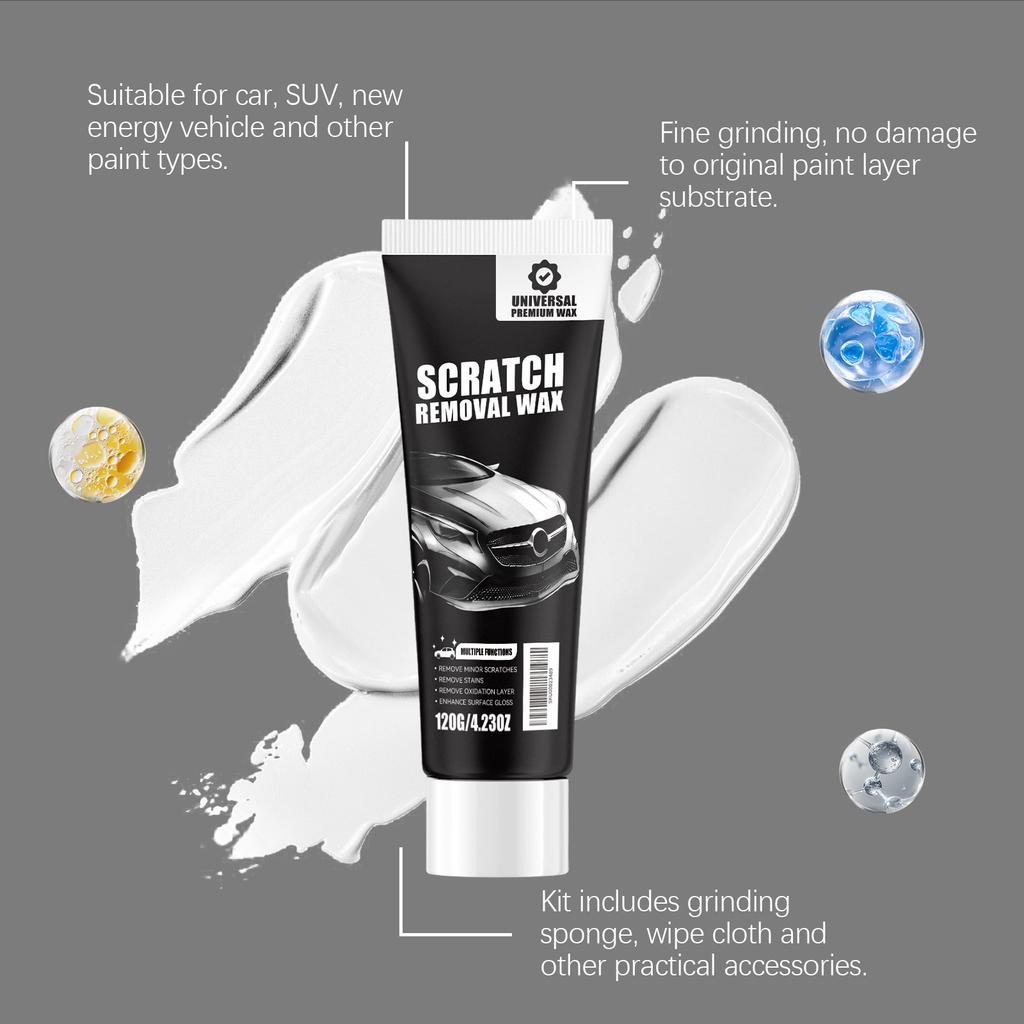 Car scratch repair paste Car paint scratch repair, maintenance, polishing, gloss enhancement, paint protection, portable touch-up care