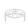 Stainless Steel Egg Steamer Rack Bun Steamed Basket Home Kitchen Cooking Gadget
