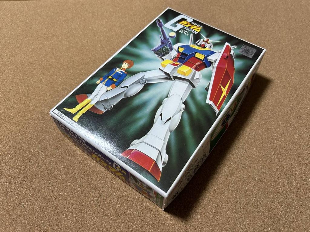 Bandai Пластиковая модель Mobile Suit Gundam, Старый набор Gundam, Несобранный, Набор, 1/144