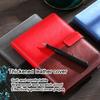 A5 Buckled Leather Student Subject Notebook, Business Loose-leaf Notepad, Office Meeting Record Book, Thickened Diary, Travel Log