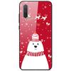 New Year Christmas Case For Xiaomi Mi 9 Lite CC9 CC9E A3 9T SE Tempered Glass Hard Cover For Redmi Note 8T 8 7 K20 Pro Bumper