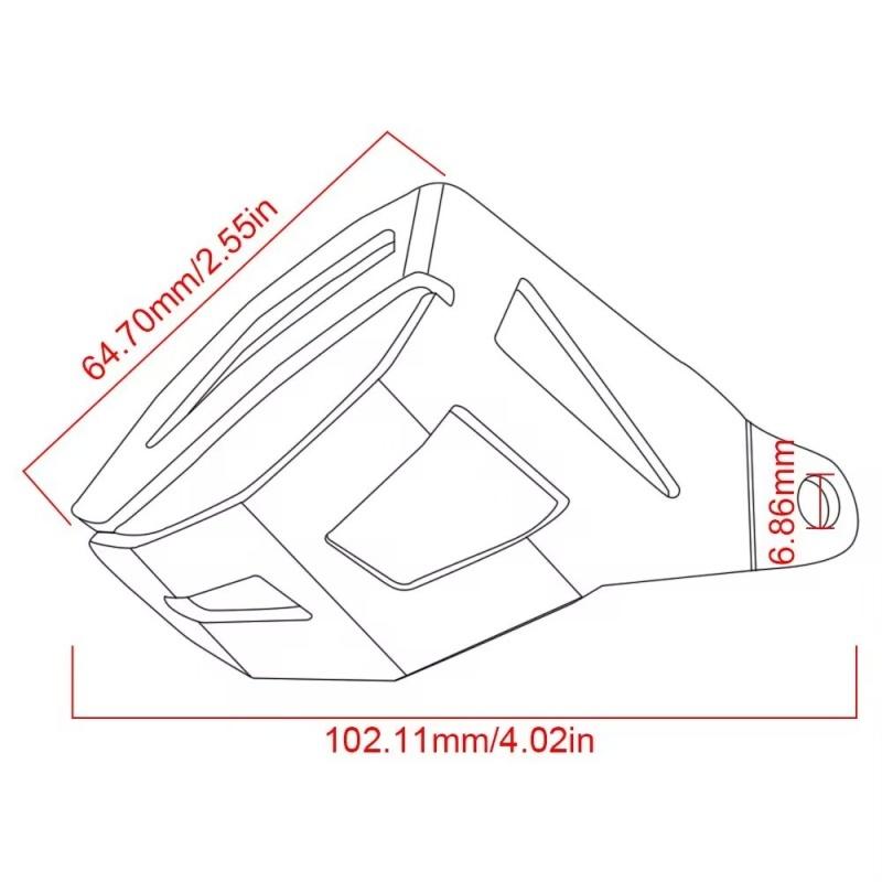 Modified speaker grille accessories suitable for BMW F900R/F900XR/F750GS F850GS