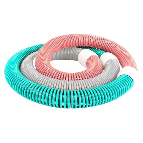 Weighted Soft Spring Hoop Waist-Friendly Foldable Fitness Hoop Portable Home Gym Men Women Adults Body Waist Slimming Exercise Equipment