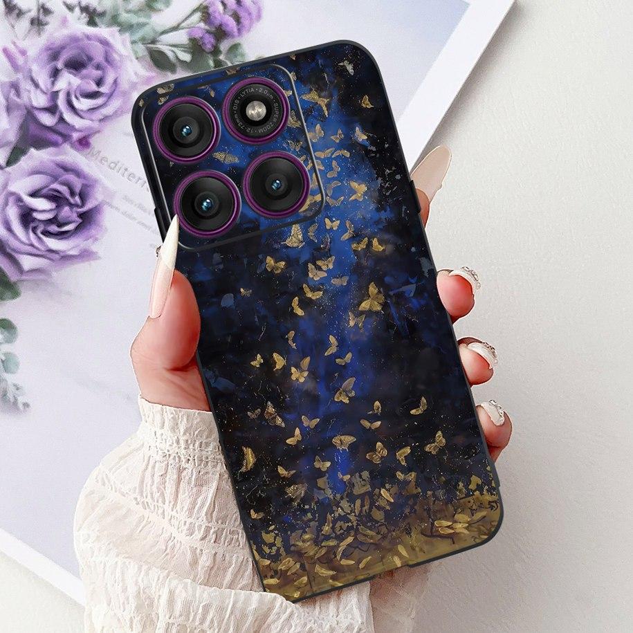 For Cover Motorola Moto Edge 60 Case Moto Edge 60 Pro Phone Cases Cool Dragon Carp Silicon Funda For Moto Edge60 Fusion 60s Capa