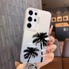 Летний чехол для телефона с кокосовой пальмой для Samsung Galaxy S25 Ultra, S24 и S21