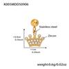 Ожерелье-подвеска Qiong Yao 5A Цирконий DIY с множеством аксессуаров - Нержавеющая сталь, Изысканный европейский и американский стиль