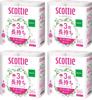 Nippon Paper Crecia Scotty Flower 3x Длиннее 4 рулона в упаковке, Долговечный, Без запаха, Двойной, 75м, (Пакет 4)