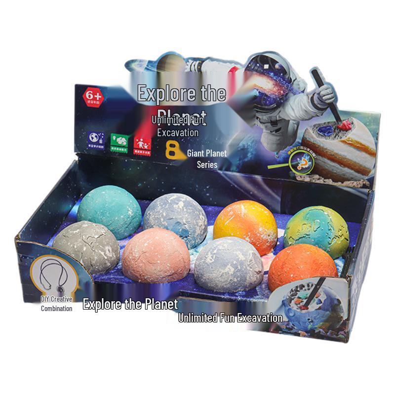 Браслет из драгоценных камней «Восемь планет», ручная работа, археологические раскопки, развивающая игрушка