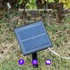 Solar Outdoor Mosquito Killer Lamp: Garden Rainproof Electric Shock Repellent
