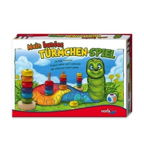 Jeu De Construction - NORIS - Mein Buntes Türmchenspiel