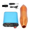 Motor Tattoo Pen Kit Professional Tattoo Machine Power Supply Wireless Foot Pedal for Beginner 90‑26